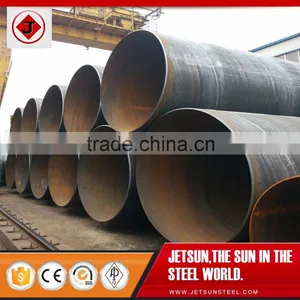 High Quality DB - API 5L Steel Pipe, X60, X65 Welded Line Pipe, ERW, SAW, LSAW, SSAW Bare / Black Painted thumbnail-5