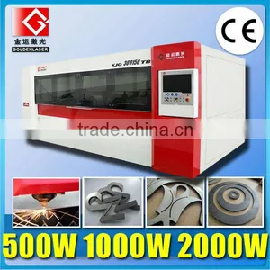 Metal Fiber Laser Cutting Machine 500W 1KW 2KW thumbnail-1