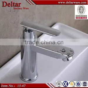 Chromed Finish Mixer Tap Single Handle Kitchen Water Heater Tap thumbnail-5