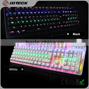 Led Backlight Metal Gaming Mechanical Keyboard thumbnail-1