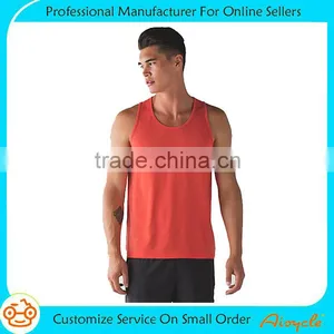 Wholesale OEM Service Sports Breathable Vest Wear Fitness Bodybuilding Muscle Gym Tank Tops Men thumbnail-3