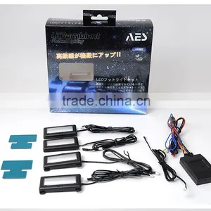 AES Price Colorful Car Accessories Auto Parts Footwell Lighting LED Ambient Atmosphere Lamp Interior Mood Lighting thumbnail-4