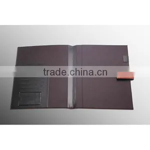 PU Note Book Cover With Name Card Pouches thumbnail-2