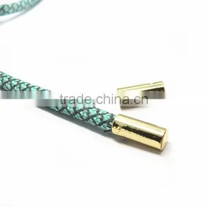 13mm Gold Metal Shoe Lace End Caps And Metal Aglet thumbnail-3