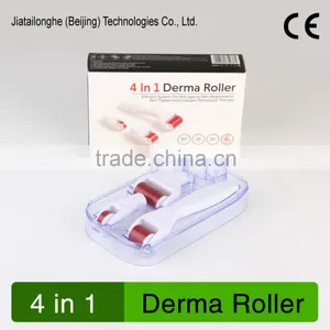 4 in 1 Derma Roller Factory Supply Microneedling Derma Roller Kit 300/720/1200 Stainless Needles Micro 4 in 1 Dermaroller thumbnail-5
