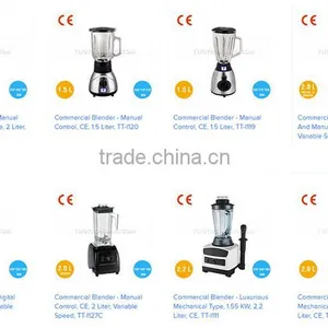 2 Liter Digital Control Blender And Industrial Blender Price With CE Approve thumbnail-2