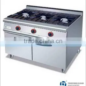 3 Burners 1 Cabinet Commercial Gas Range CE, TT-WE160B thumbnail-2