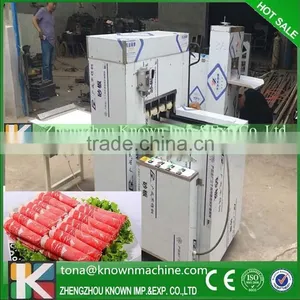 Factory Direct Supply 200kg/h Automatic Goat Mutton Meat Roll Cutting Machine thumbnail-1