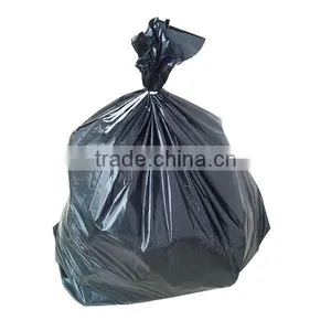 Large Black Plastic Garbage Bag thumbnail-1