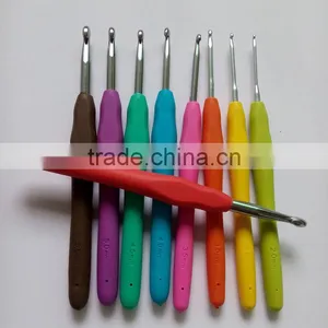 New Arrival 11 Knitting Needle Crochet Hook/Soft Handle Crochet Hook Set thumbnail-4