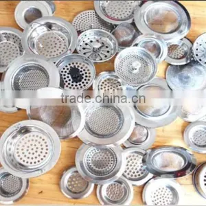 YS Factory Cheap Stainless Steel Perforated Sink Basket Strainer/metal Filter Strainer With Large Wide Rim/drain Strainer Basket thumbnail-4