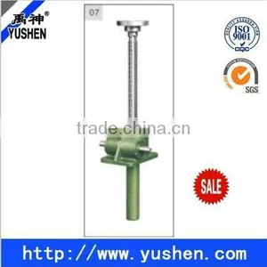 High Quality Cast Iron Self-locking Worm Driven Screw Jack Electronic Lift System thumbnail-1