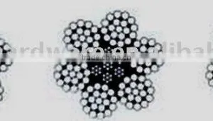 Specification:Din3060 6X19+FC,6X19+Iwrc or ws (Chain) thumbnail-1