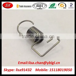 Dongguan Factory OEM Steel Extension Springs With Double Hooks thumbnail-1
