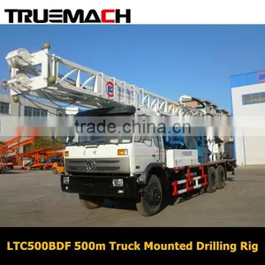 300m Depth Rotary Truck Mounted Water Well Drilling Rig thumbnail-4
