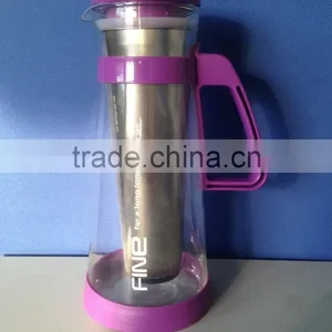 1400ml Cold Brew Iced Coffee Maker, Black With Infuser thumbnail-1