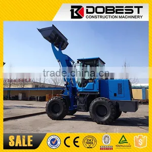 Rated Load 2 Ton Mini Articulated Wheel Loader CE Approved thumbnail-3