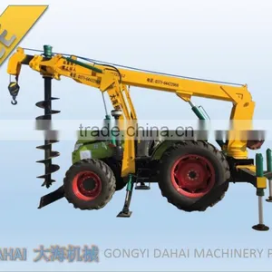 Electric Power Engineering Use Digging Machine for Pole thumbnail-2