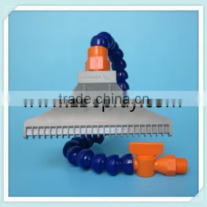 SS PP FLEXIBLE TUBE F757 1/4 BSPT ALUM OR F727F ABS WINDJET AIR NOZZLE thumbnail-2