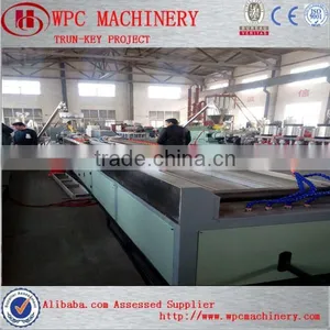 PVC Add Wood Composite Profile Making WPC Machine thumbnail-2