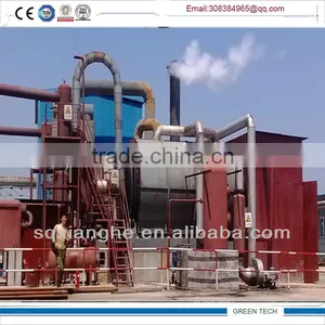 Anti-explosion 5TPD Environmental Friendly Waste Tire Recycling to Oil Pyrolysis Plant thumbnail-3