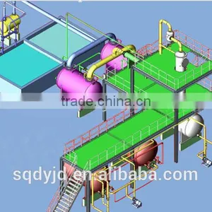 Environmental Waste Diesel Recycling Distillation Plant With Continuous Feeding and Continuous Slagging thumbnail-4