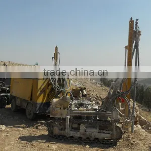 Z138YA Medium Air Pressure DTH Rotary Drilling Rig thumbnail-1