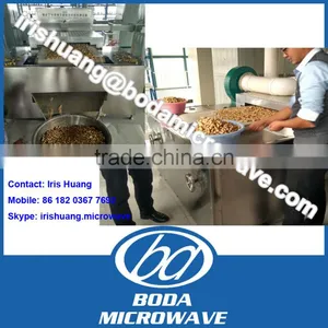 Microwave Continuous Belt Peanut Dryer and Peanut Roaster thumbnail-1