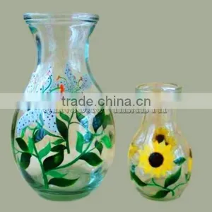 Glass Flower Vase(HLTH-005) thumbnail-1