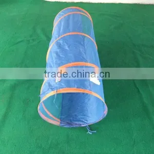 190T POLYSTER 2016 Blue Pop-up Pet Playing Tunnel Dog Tent Tunnel thumbnail-2