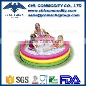 Hotsale Inflatable Stars Kid 2 Ring Circles Swimming Pool for Gift thumbnail-1