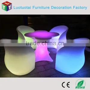 Plastic Illuminated RGBW Color Change Led Furniture/led Chair/led Sofa thumbnail-6