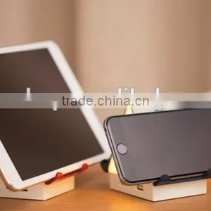 Multi-functional Tiny House Design 4 Port USB Hub, Touch Sensor LED Night Light, Creative USB Hub With Smartphone Holder thumbnail-4