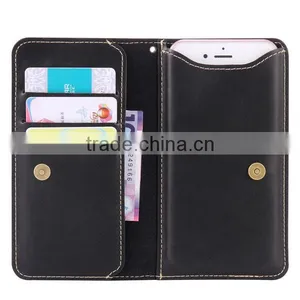 Flip PU Leather Handbag With Wallet Mobile Phone Bag For IPhone 7 Leather Holster thumbnail-5