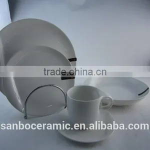 Cheap Dinner Set Porcelain Dinnerware Set 16 PCS With Gift Box Packing thumbnail-1
