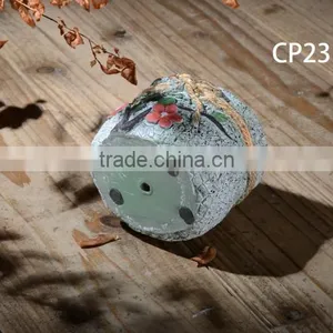 2016 Decorative Garden Cement Flower Pot thumbnail-4