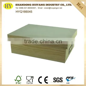 Unfinished Cheap Factory Wood Gift Boxes Wholesale thumbnail-5