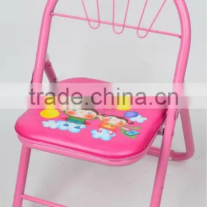 Metal Tube and Plastic Plate Baby Foldable Chair thumbnail-1