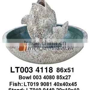 East Asia High Quality Decorative Fish Water Fountain For Home And Garden thumbnail-1