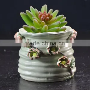 Factory Ceramic Handmade Flower Pot for Garden Plant Decoration thumbnail-5