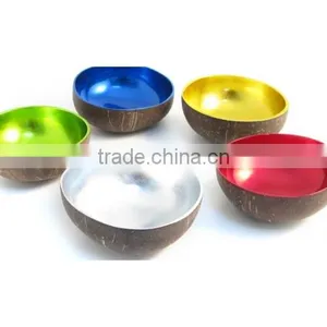 Vietnam Lacquer Coconut Bowl / High Quality Cheap Price Lacquer Bowl From Natural Material thumbnail-3