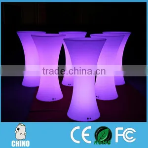 Luxury and Comfortable Urniture LED Glowing Bar Table thumbnail-4