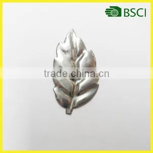 YS15B112 Metal Crafts With Palm Leaves for Home Decoration or Garden Decoration thumbnail-1