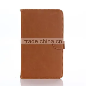 High Quality Crazy-horse PU Card Bumper/pocket Cell Phone Case for Samsung Tablet thumbnail-2