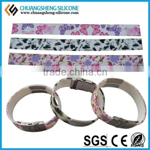 Hot Selling Silicone Emergency Alert qr Code id Bracelet With Factory Price thumbnail-2