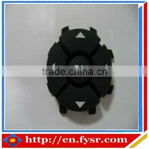 Black Controller Silicone Rubber Keypads/ Keypad for Remote thumbnail-1