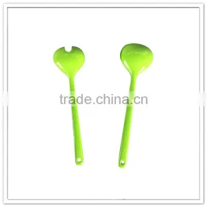 16.3cm Restaurant Black and Red Soup Spoon, Two Tone Melamine Spoon Kitchenware thumbnail-5