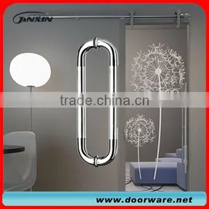 Best Selling Polished Stainless Steel Door Handle/Door Pull Handle For Glass Door thumbnail-2