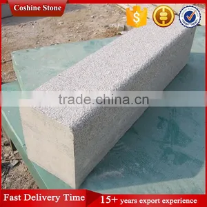 Bush Hammered Chinese Landscape G341 Grey Granite Road Curb thumbnail-2
