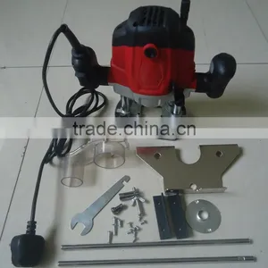 6mm/8mm 1050w Portable Power Wood Plunge Router Machine Versatile Small Electric Wood Trimmer thumbnail-1